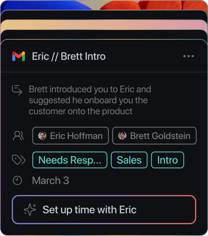 Everything in one place interface preview 2